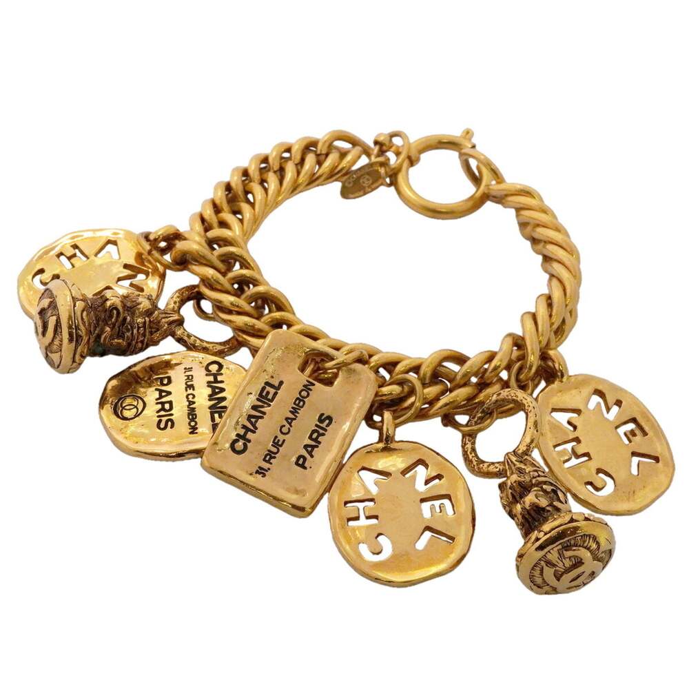 Chanel Cc Logo Bracelet Metal #377903C11B